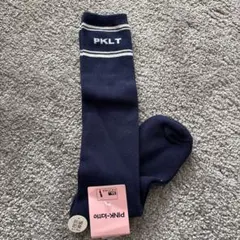 新品　ピンクラテ　ハイソックス　ネイビー　22㎝〜24㎝　卒服