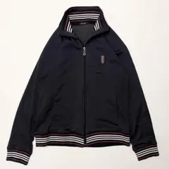 バーバリーブラックレーベル トラックジャケット ノバストライプ 黒 三陽商会