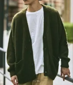 FREAK’SSTOREフリークスストアモヘアシャギーニットルーズカーディガン