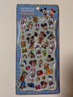 【正規品】ディズニー　プチドロップステッカー　ミッキー＆フレンズ