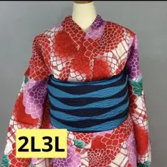 【激安】2L3Lのふくよかな方のグランデサイズ浴衣です