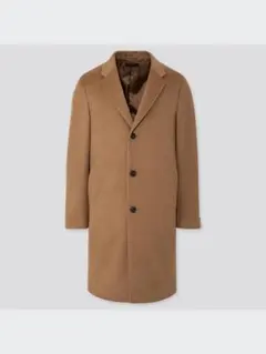 極上の艶｜ユニクロ ウールカシミヤチェスターコート 希少サイズ XXL　美品！