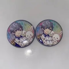 カラフルピーチ　ヒロ　缶バッチ　サンリオ　スイパラ