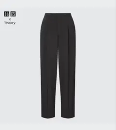 Theory　イージーパンツ　ブラック　サイズXS UNIQLO ×セオリー 感動タックイージーパンツ ブラック サイズXS