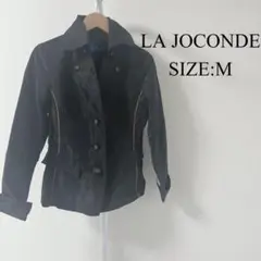 【美品】LA JOCONDE ジャケット 襟付き ブラック おしゃれ