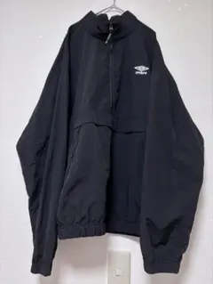 umbro ブラック ナイロンジャケット Mサイズ