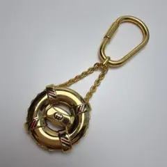 GUCCI オールドグッチ 浮き輪 シェリーライン キーリング 43447 - メルカリ