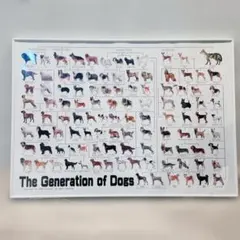 ポスター 犬の系統図 The Dog Generation B1サイズ ポスター 犬の系統図 The Dog Generation B1サイズ 【公式通販】