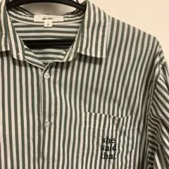 【早い者勝ち】niko and she said that ストライプ長袖シャツ