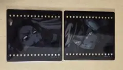 鬼滅の刃　お楽しみくじ　童磨　胡蝶しのぶ　フィルム風クリアカード　2点セット