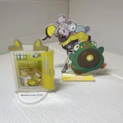 ポケセン　ワンパチ　アクリルスタンド　ナンジャモ＆ハラバリー　セット