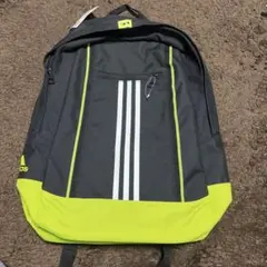 アディダス　リュックサック　ブラック　黄緑　11pro