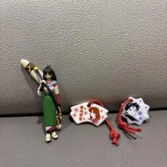 犬夜叉　珊瑚ストラップ　キーホルダー2個セット