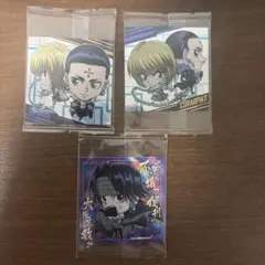 HUNTER×HUNTER シール 3枚セット クロロ クラピカ