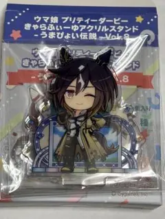 ウマ娘　きゃらふぃーゆ　アクリルスタンド　ステイゴールド