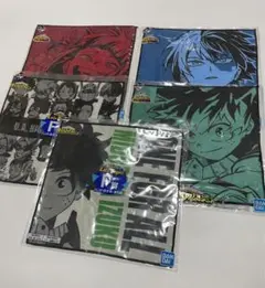 僕のヒーローアカデミア 1番くじ　ハンドタオル5枚セット