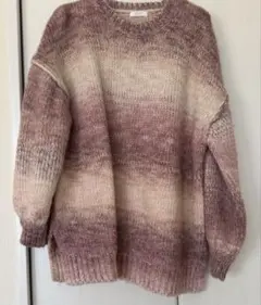 LOWRYSFARM ローリーズファーム グラデーションニット ピンク