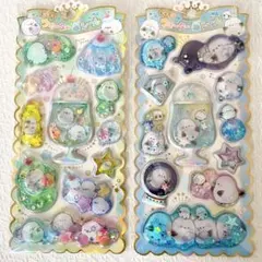 クラックス ステッカー ウォーターインシール シマエナガ 2種セット