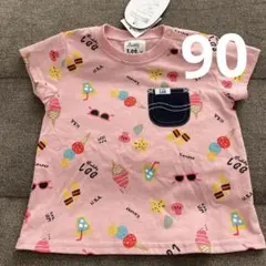 Buddy Lee アイスクリーム柄 Tシャツ　90