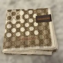 GHERARDINI ドット柄 ハンカチ50センチ