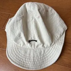 kidsforet シンプルキャップ クリーム色のサムネイル