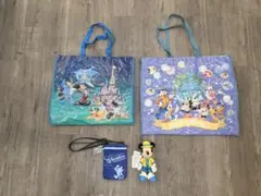 A50 ディズニー ミッキーぬいぐるみ ショルダーバッグ ショッピングバッグ