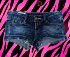 当時品 SLY デニムショーパン サイズ1 平成ギャル　Y2K d.a.i系