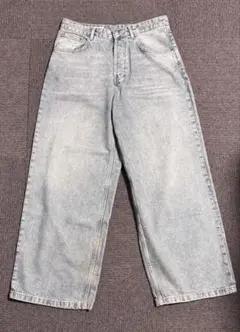 ZARA バギーデニム グレー