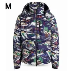 ポロ ラルフローレン ダウンジャケット スキープリント M ネイビー