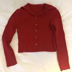 B:MING リブニット レッド
