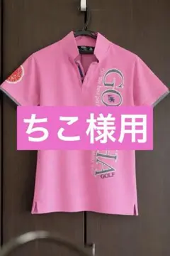 GOTCHA GOLF ピンクポロシャツ M