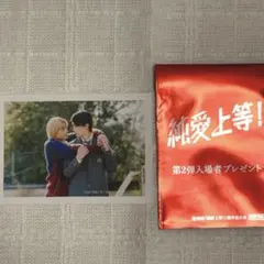 純愛上等！第2弾入場者特典 ステッカー 山中柔太朗 髙松アロハ