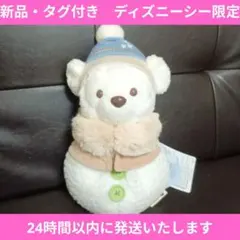 【新品・タグ付き】ダッフィー　雪だるま　スノーウィーデイ　ショルダーバッグ