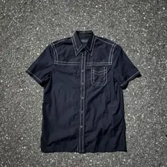 【希少カラー❗️】PRADA スカイブルー　ポロシャツ　希少XL 希少カラー❗️】PRADA スカイブルー ポロシャツ 希少XL 中古