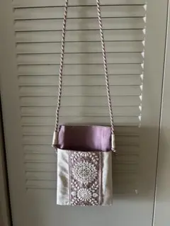 インド刺繍リボンデザイン サコッシュ バッグ