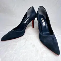 DIANA ダイアナ　ハイヒールパンプス　レッドソール　スウェード　22.5cm