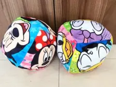 【TDR】ミッキー・ミニー/ドナルド・デイジー クッション 2個セット