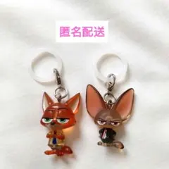 ズートピア めじるしアクセサリー ガチャガチャ ニック フィニック