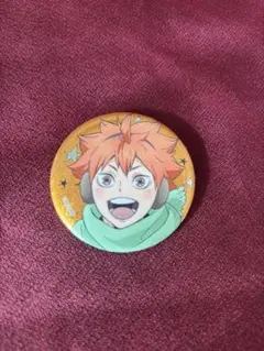 ハイキュー!! コスモワールド 缶バッジ 日向翔陽