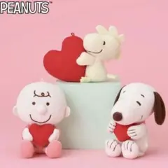 スヌーピー・チャーリー・ブラウン ・ウッドストックぬいぐるみセット