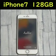 SIMフリー本体 iPhone7 128GB本体　ゴールド