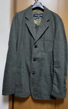 コムデギャルソンオム　パッカリング加工ジャケット