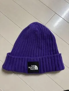 THE NORTH FACE 紫 ニット帽