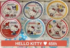 HELLO KITTY♥︎キャラクターズ ♥︎ティータイム♥︎プレート 【6枚セット】のサムネイル