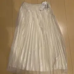 ドゥルキス　リバーシブルプリーツスカート