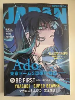 ROCKIN'ON JAPAN　1月号　※切り抜き有り