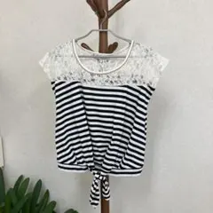 ロペピクニックボーダーレース　半袖