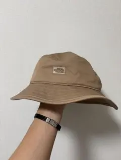 パープルレーベルTHE NORTH FACE ナナミカコラボ ベージュハット M