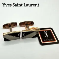 美品✨イヴサンローラン カフスリンクス YSL ロゴ ゴールド シルバー ヴィンのサムネイル