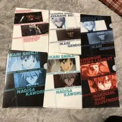 エヴァンゲリオン キャラクタークリアファイルセット